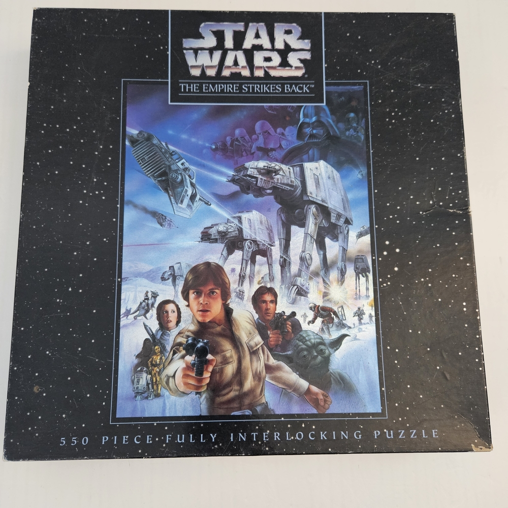 Star Wars The Empire Strikes Back 550 Pc Milton Bradley Jigsaw Puzzle